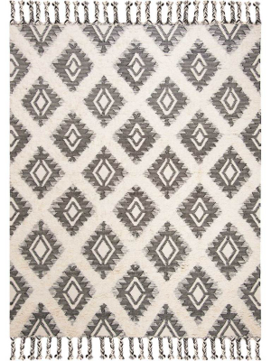 Kenya Black/ivory Area Rug