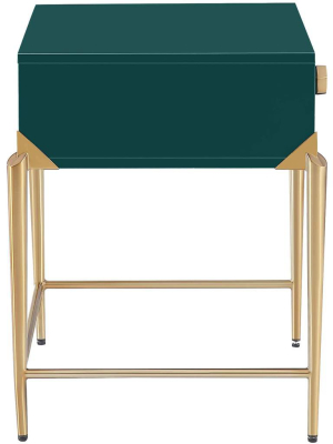 Bajo Side Table, Green