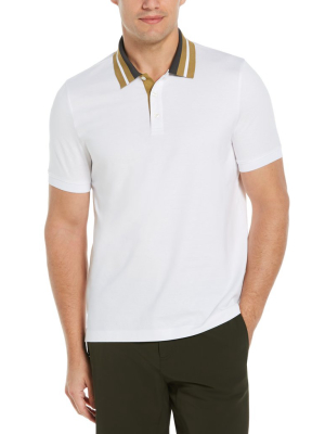 Tipped Collar Polo