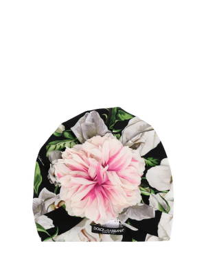 Dolce & Gabbana Floral Detailed Turban