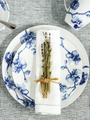 Blue Orchid Dinnerware