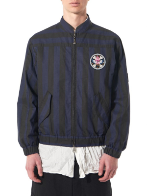 Striped Bomber Jacket (s25am0217-s47473-001s-m3)