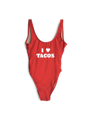 I (heart Symbol) Tacos [swimsuit]