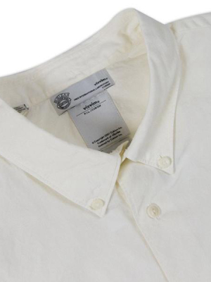 Visvim Lungta Lights Button Down Giza Broad Shirt - Ivory