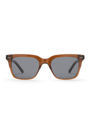 Billie - Whiskey + Grey Polarized Sunglasses