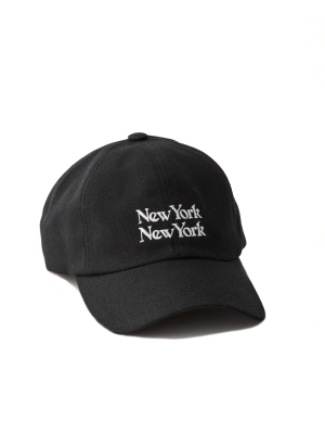 New York New York Cap - Black