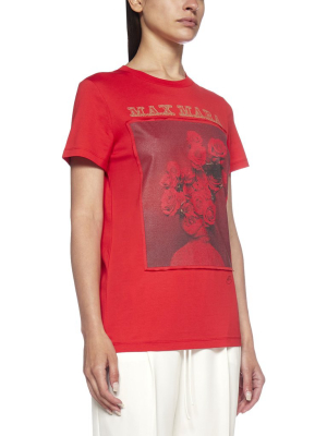 Max Mara Graphic Print Crewneck T-shirt