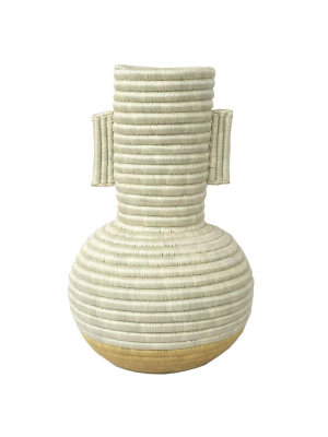 Handwoven Baskets By Blu Mustard Anyon Vase