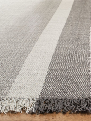 Ivory/ Grey Coastal Rug