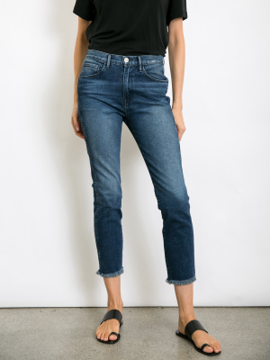 Straight Authentic Cropped Jeans - Buck