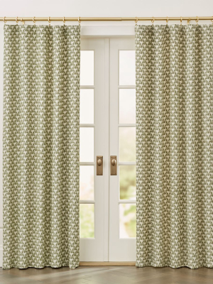 Pieri Ikat Curtain Panel