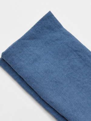 Linen Napkin, Atlantic Blue