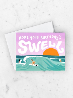 Idlewild Swell Birthday Card