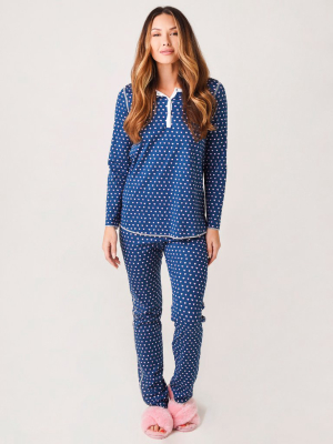 Roller Rabbit Women's Hearts Pajamas