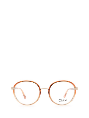 Chloé Eyewear Round Frame Glasses