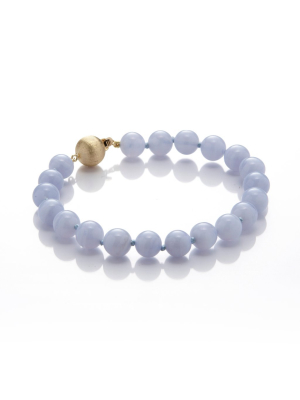 Blue Lace Agate Bracelet