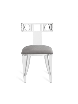 Ardsley Acrylic Klismos Chair