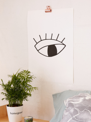 Cult Paper Eye Art Print