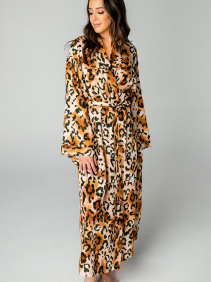 Buddylove Romee Long Robe - Lioness