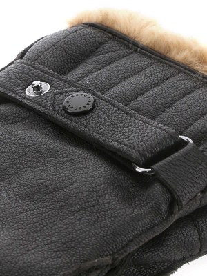 Barbour Fur-trimmed Gloves