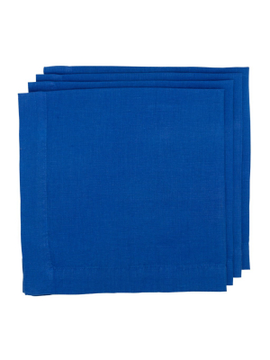 Hg Parrot Hand-dyed Linen Napkin, 22"