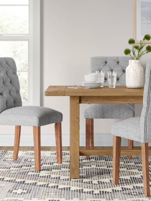 2pc Brookline Tufted Dining Chair - Threshold™