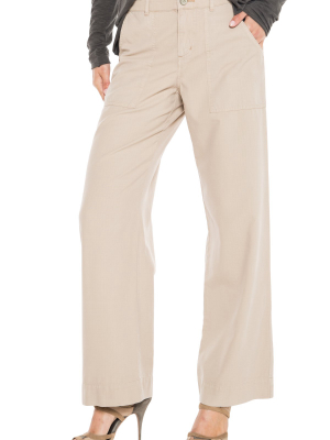 Wide Leg Pant - Oxford Tan