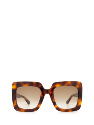 Gucci Eyewear Square Frame Sunglasses