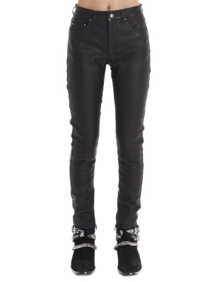 Amiri Printed Skinny Jeans