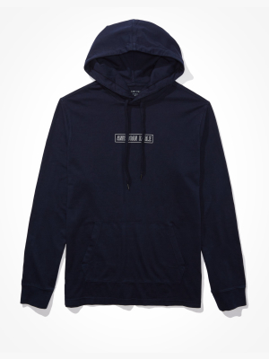 Ae Super Soft Graphic Hoodie Tee