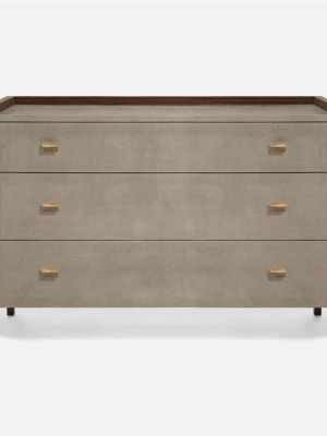 Kennedy 48" Dresser Castor Grey And Walnut