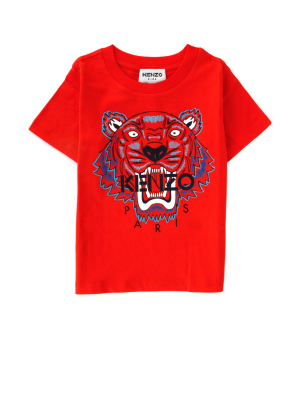 Kenzo Kids Tiger Print T-shirt