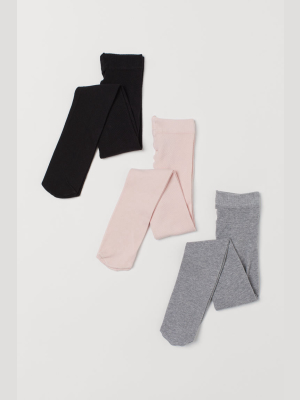 3-pack Fine-knit Tights