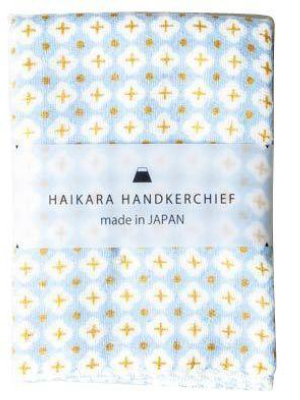 Haikara Little Handkerchief Blue Cross