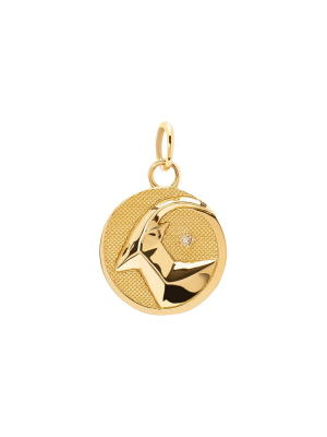 Baby Zodiac Medallion - Capricorn