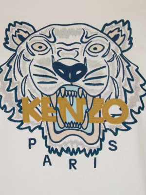 Kenzo Tiger Embroidered Crewneck Sweatshirt