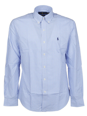 Polo Ralph Lauren Logo Embroidered Checked Shirt