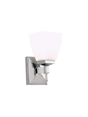 Kent 1 Light Bath Bracket Polished Chrome