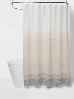 Spacedye Shower Curtain Beige/ombre - Project 62™