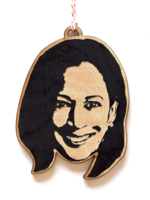 Famous Face Ornament - Kamala Harris