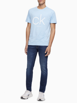 Ck Logo Crewneck T-shirt