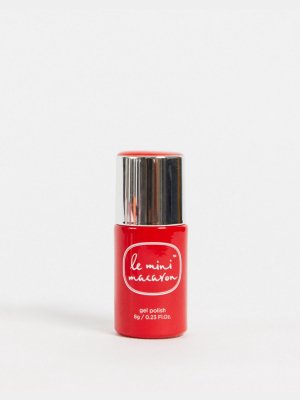 Le Mini Macaron Gel Polish - Rouge Coquelicot