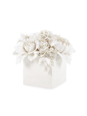 Bungalow 5 Peony Bouquet - White