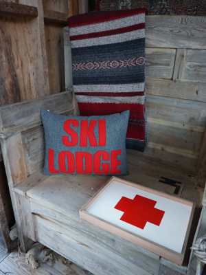 Ski Lodge Pillow