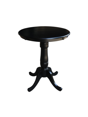 30" Round Top Pedestal Table International Concepts - International Concepts