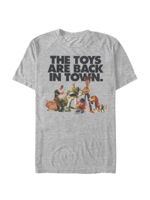 Men's Toy Story Toys Are Back In Town T-shirt