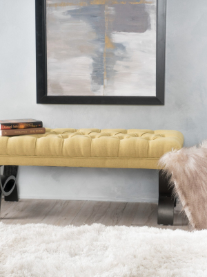 Scarlette Tufted Ottoman Bench - Christopher Knight Home