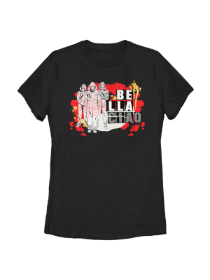 Women's Money Heist Bella Ciao Robbery T-shirt