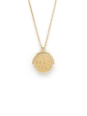 The I Love You Spinner Necklace