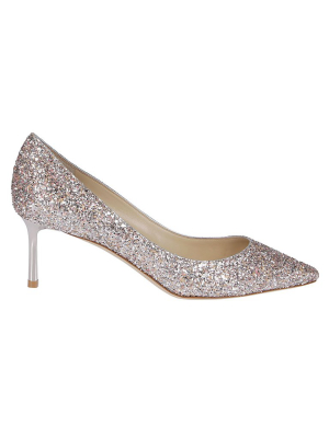 Jimmy Choo Romy 60 Glitter Pumps